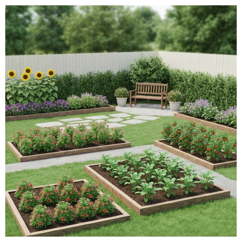 How to Design a Custom Garden Layout for Your Yard Size and Climate